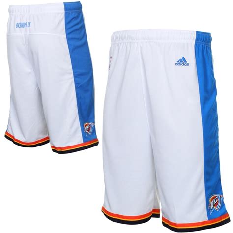 adidas Oklahoma City Thunder Youth Replica Basketball Shorts